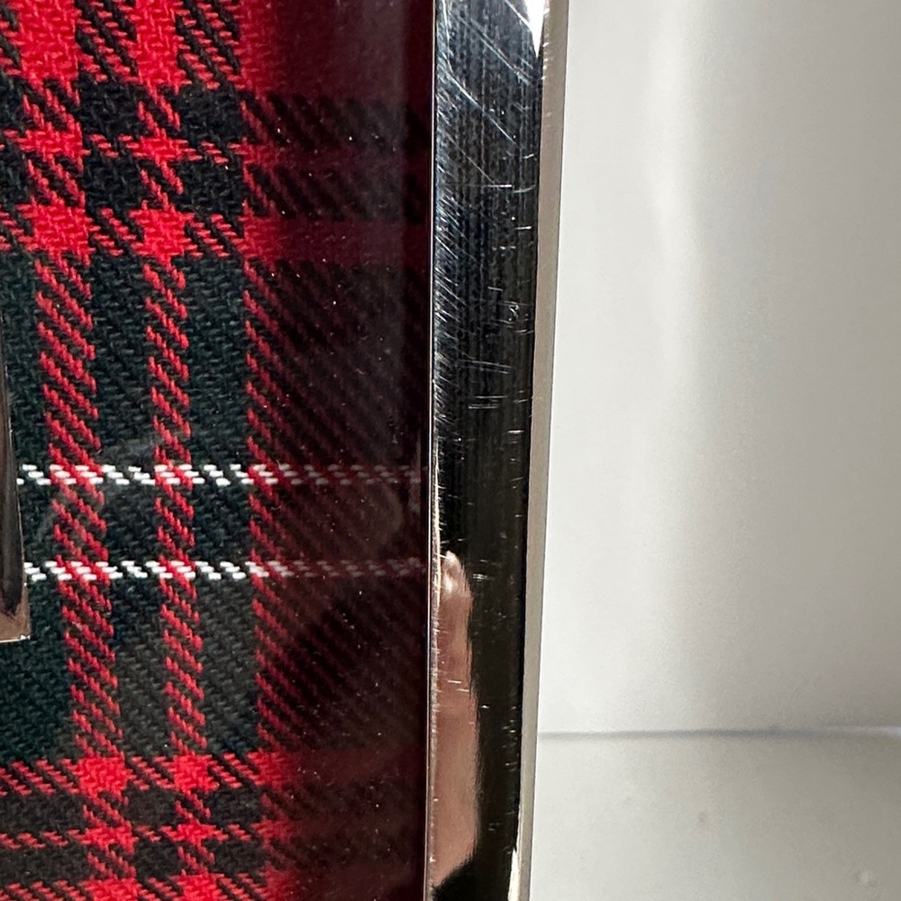 Pottery Barn Lynbrook Plaid 4”x6” Picture Frame - Picture 7 of 9